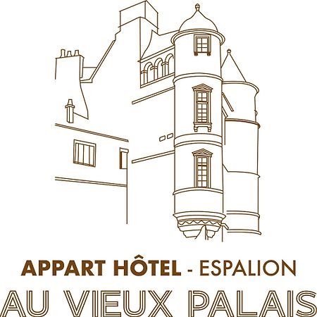 Appart'Hotel - Au Vieux Palais Еспалион Екстериор снимка